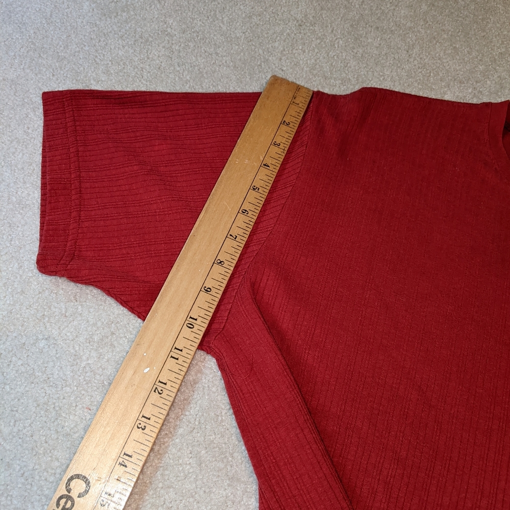 Crazy horse a Claiborne company Men's red top - Picture 12 of 14
